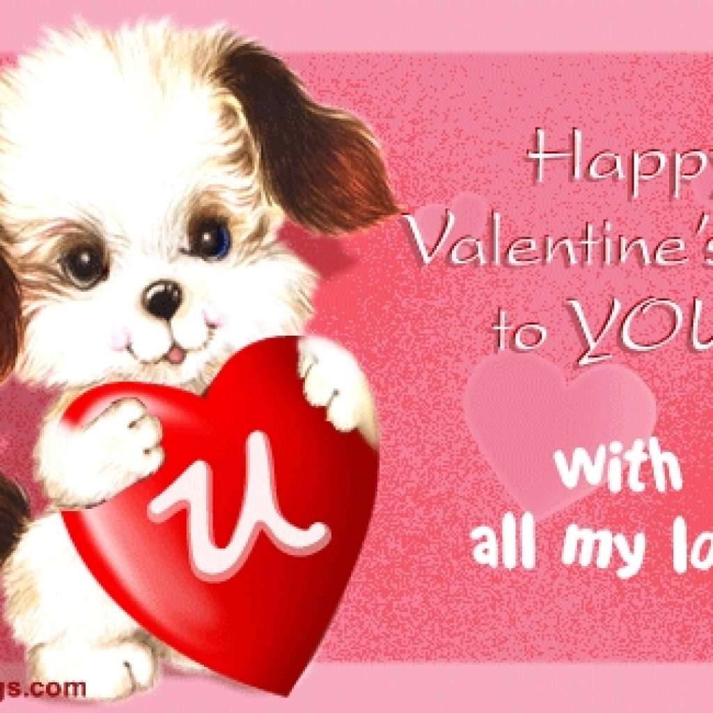 A Cute Valentines Day Wish Free Happy Valentines Day Ecards