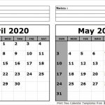 April May 2020 Calendar Printable 2018 Calendar 2021 Calendar