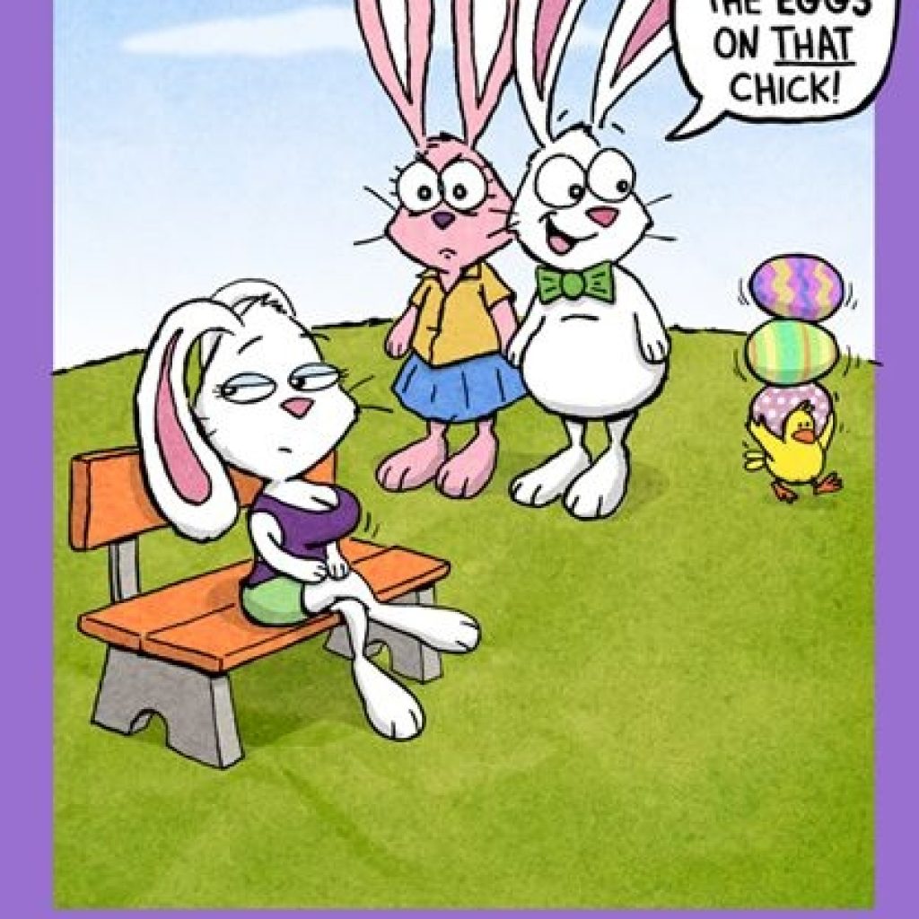 Dont Follow Peters Lead In This Funny Easter Cartoon From Shoebox