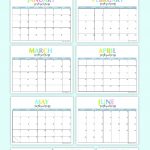 Free Printable 2020 Calendar So Beautiful Colorful