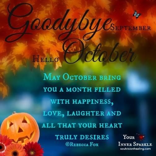 Goode September Hello October Just A Thought October Quotes