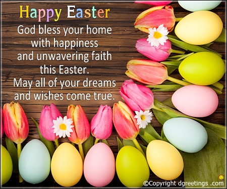 Happy Easter Messages And Sms Dgreetings