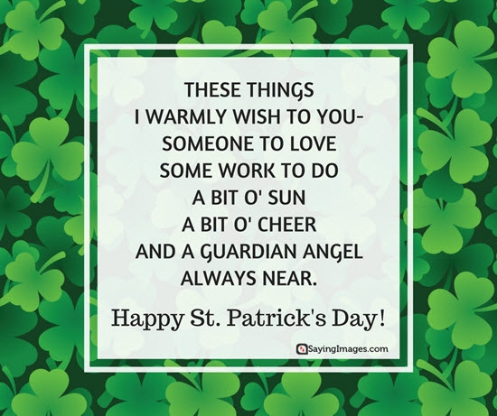 Happy St Patricks Day Quotes Sayings Sayingimages