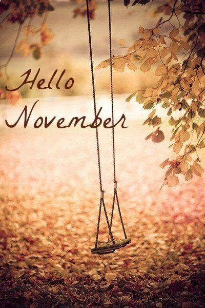 Hello November November Hello November November Quotes New Month