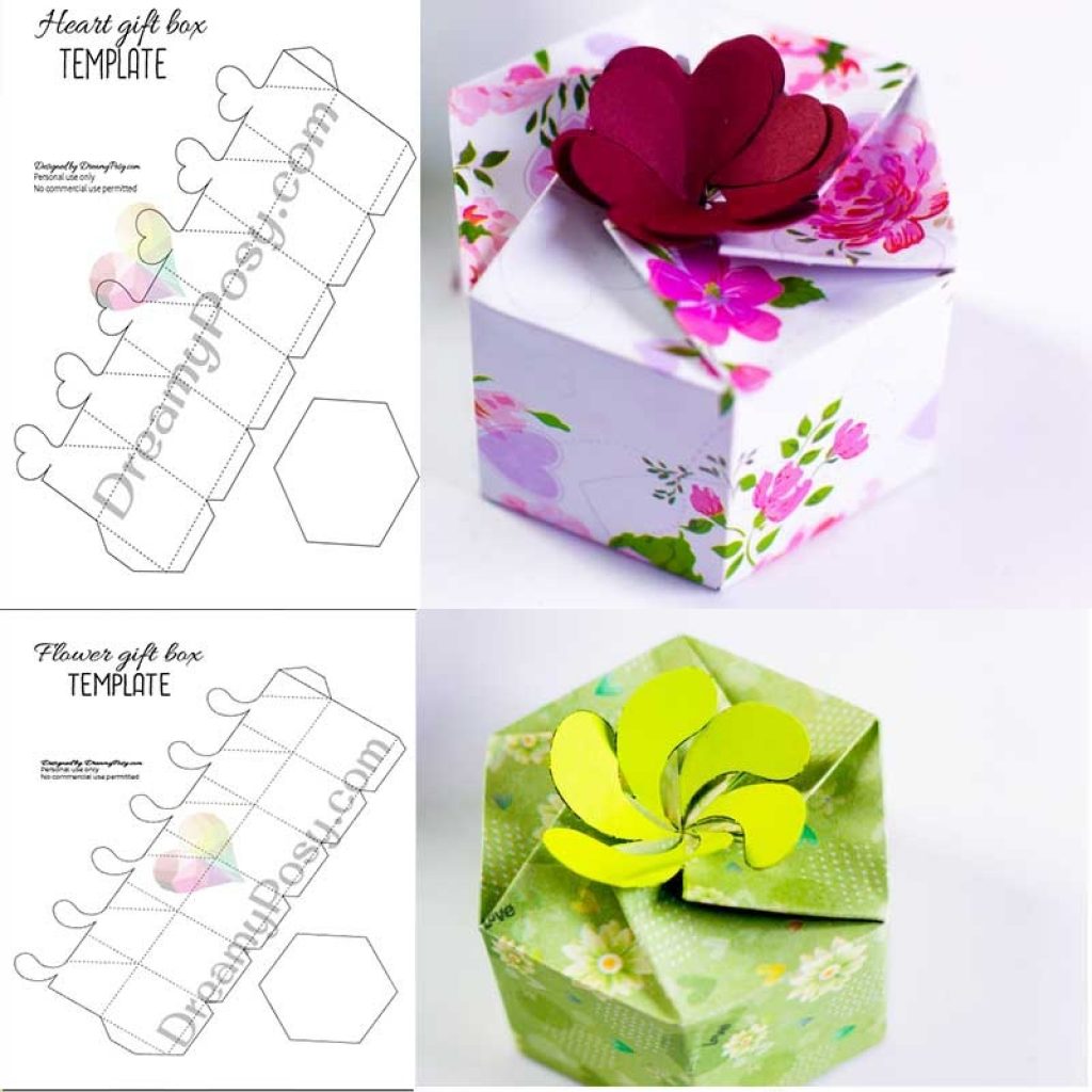 How To Make Personalized Gift Boxes Free Template