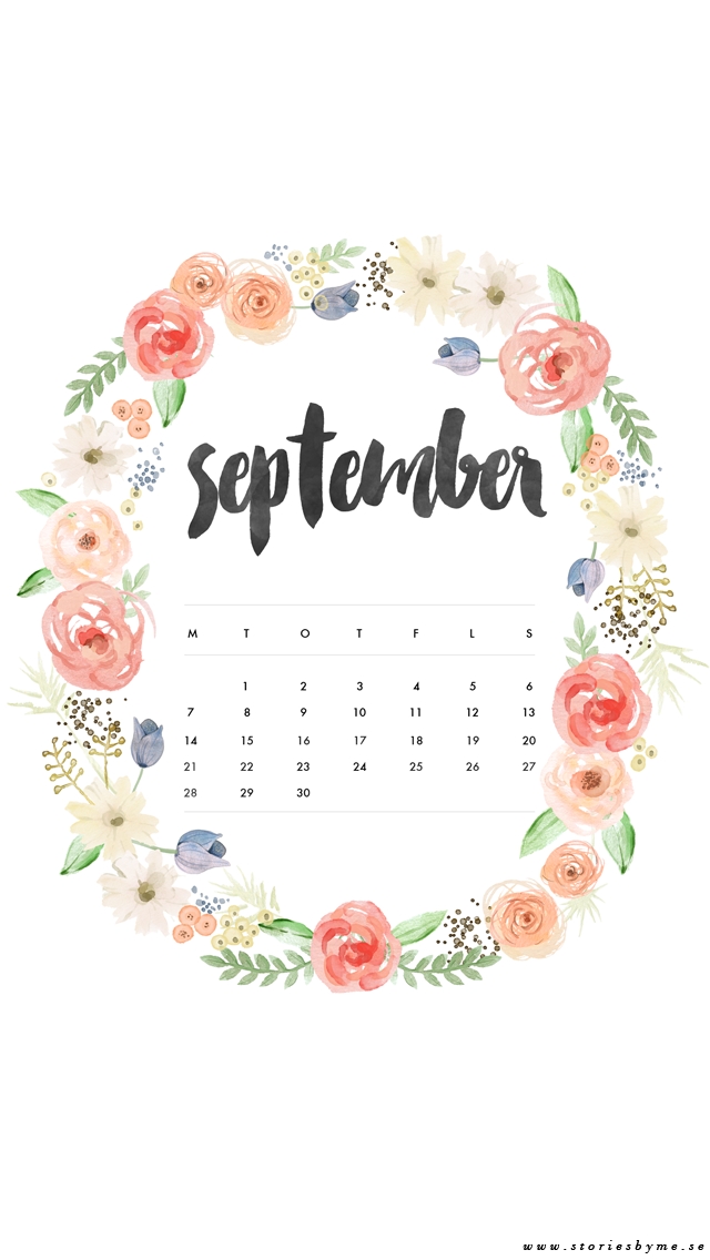 Iphone Wallpaper September Calendar Awesome Backgrounds In 2019