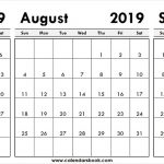 July August September 2019 Calendar Template 3 Month Printable