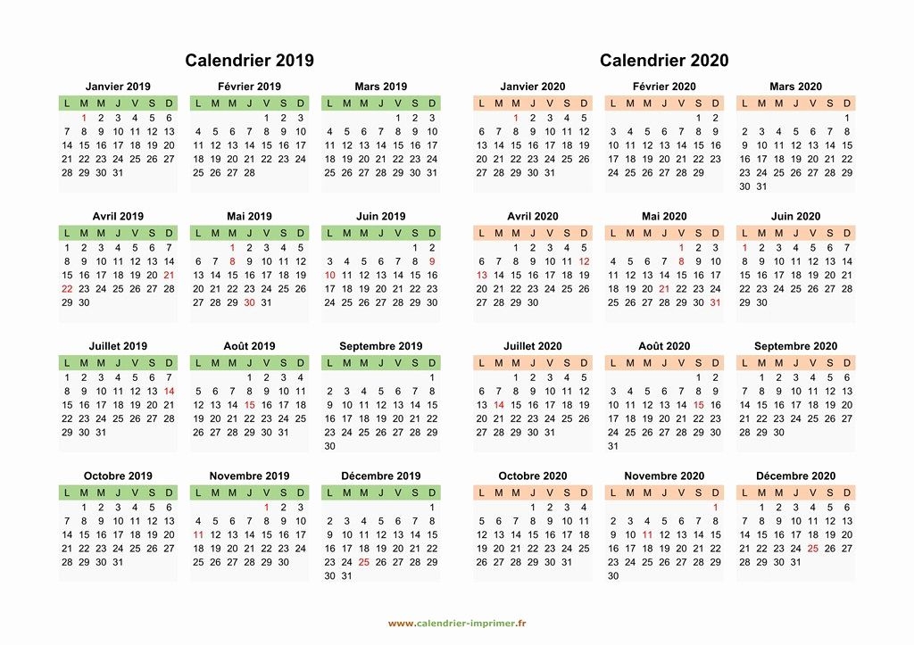 Calendrier Nov Dec 2019 Jan Fev Mar Avr 2020 A Imprimer | Qualads