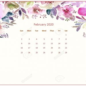 Monthly 2020 Desktop Calendar Wallpapers