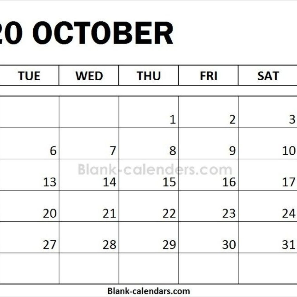 October 2020 Calendar Monday Start 2020 Calendar November