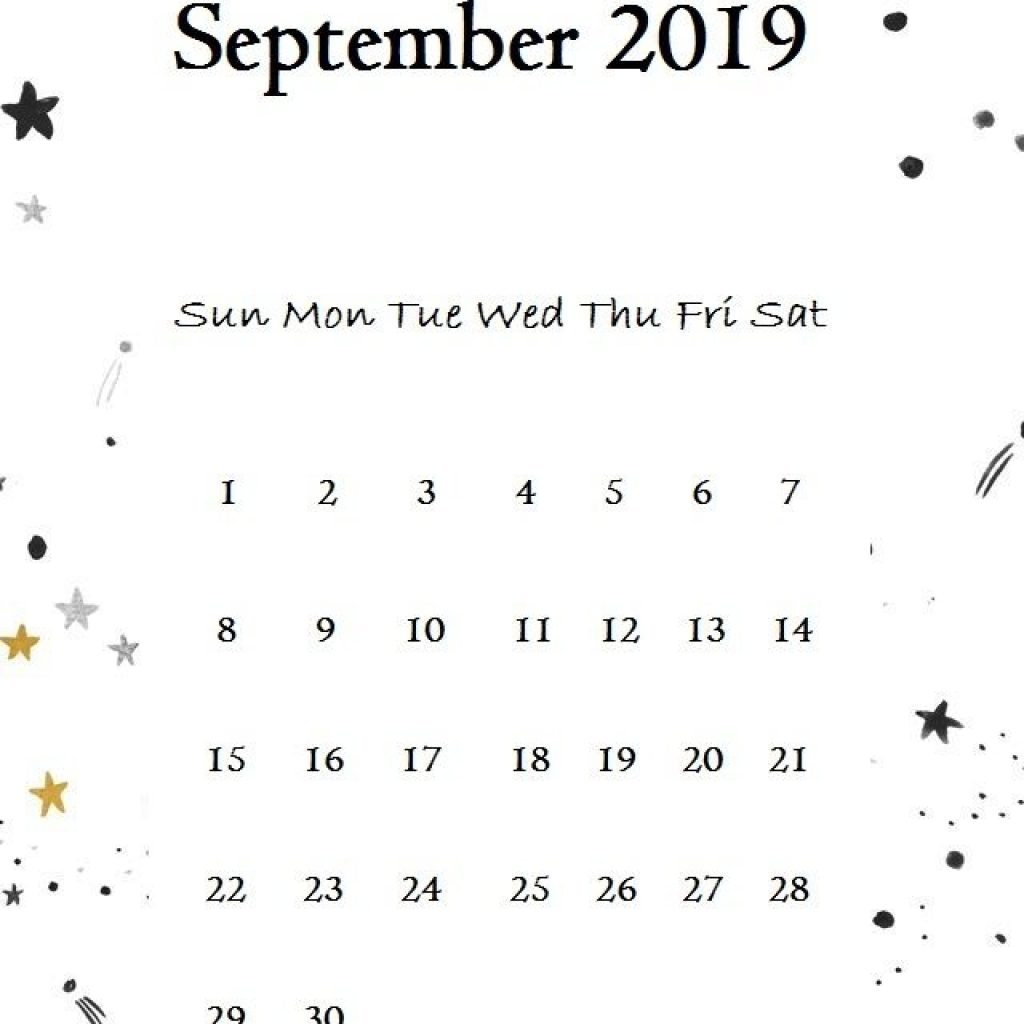 September 2019 Iphone Calendar Wallpaper September September2019