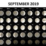 September 2019 Moon Phases Calendar Moon Phase Calendar 2019