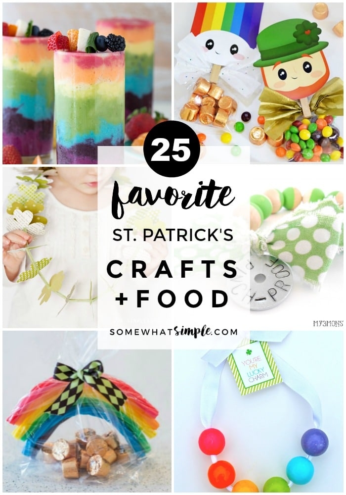 St Patricks Day Crafts Food And Party Ideas Somewhat Simple