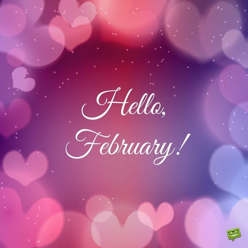 Hello February | Happy Valentine Day Quotes, Valentines Day