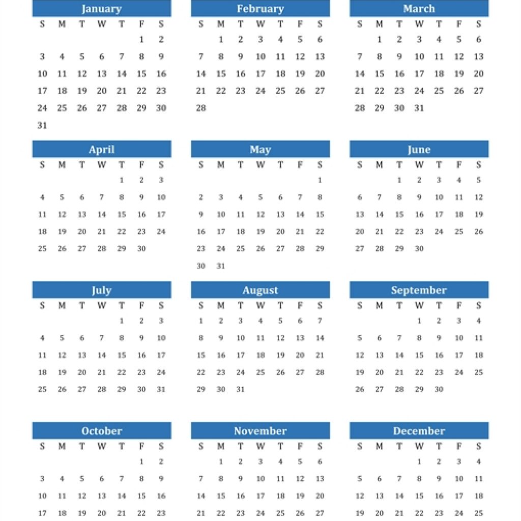 2021 Calendar (Pdf, Word, Excel)