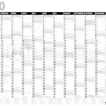 Kalender 2020 (Dezember 2019 Bis Januar 2021) Mit Ferien