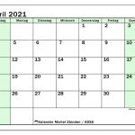 Kalender April 2021 (Ss) - Michel Zbinden De