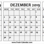 Kalender November Dezember 2019 Januar 2020 Pinterest