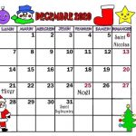 Calendrier Annee 2020 Mois De Decembre