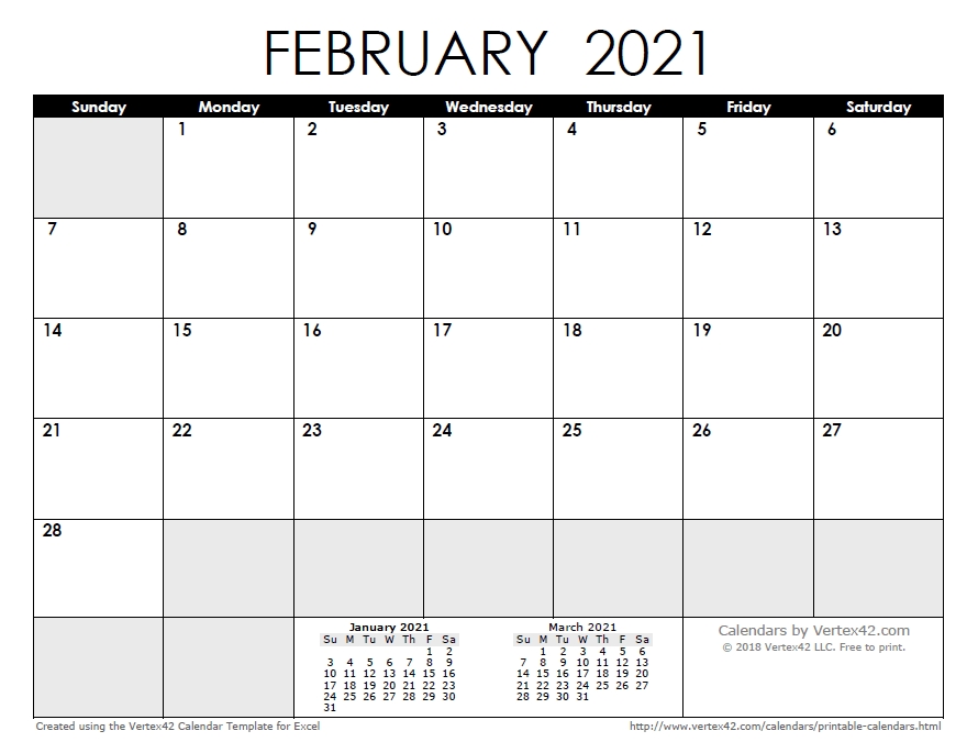 2021 Calendar Templates And Images