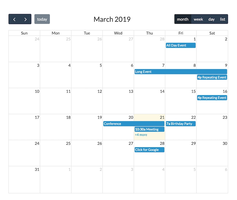 Integrating With Google Calendar Api