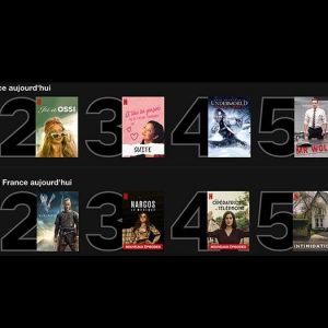 Netflix Affiche Désormais Le Top 10 Des Séries Et Films Les