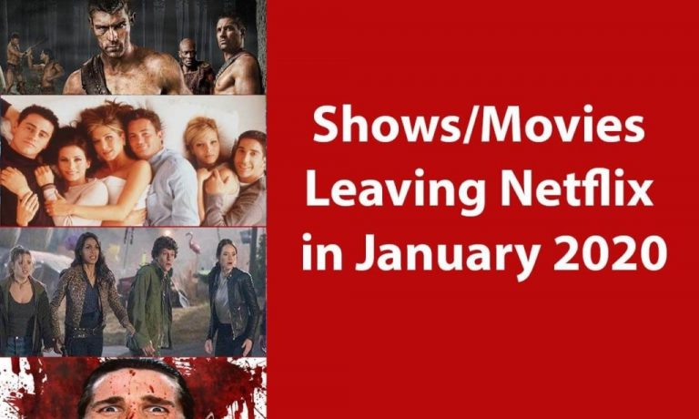 Tv Shows &amp; Movies That Are Leaving Netflix In January 2020