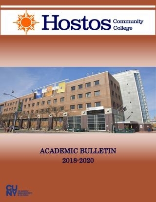 2018 - 2020 Hostos Cataloghostos Community College - Issuu