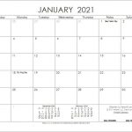 2021 Calendar Planner Printable Free To Take Di 2020