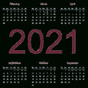 2021 Calendar Png Transparent Images | Png All