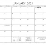 2021 Calendar Templates And Images