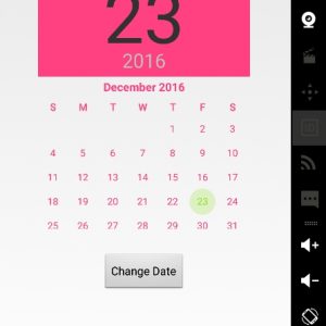 Android - Change Color Of Datepicker - Stack Overflow