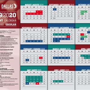 District Calendar / District Calendar