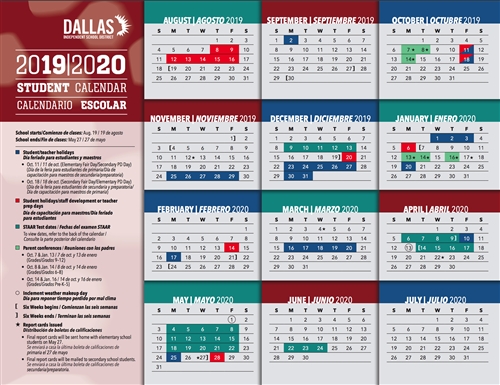 District Calendar / District Calendar