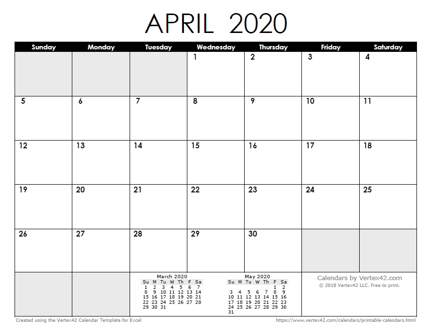 Free Printable Calendar - Printable Monthly Calendars