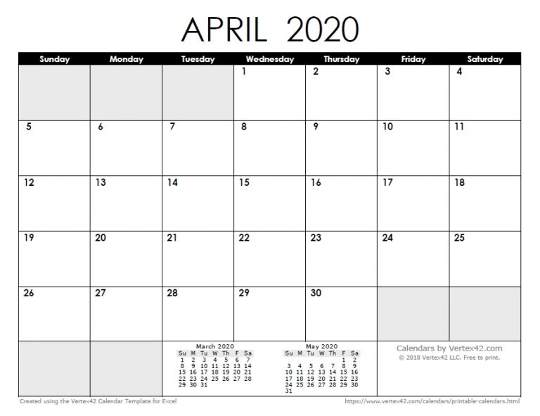 Free Printable Calendar - Printable Monthly Calendars