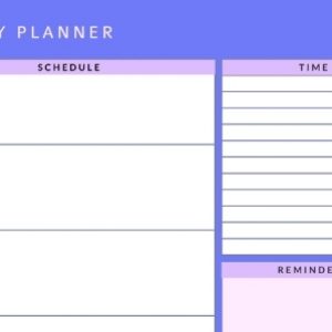 Free Scheduler Maker | Visme