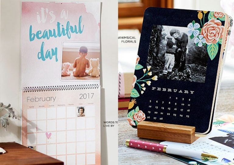 Free Wall Or Easel Calendar From Shutterfly (Just Pay