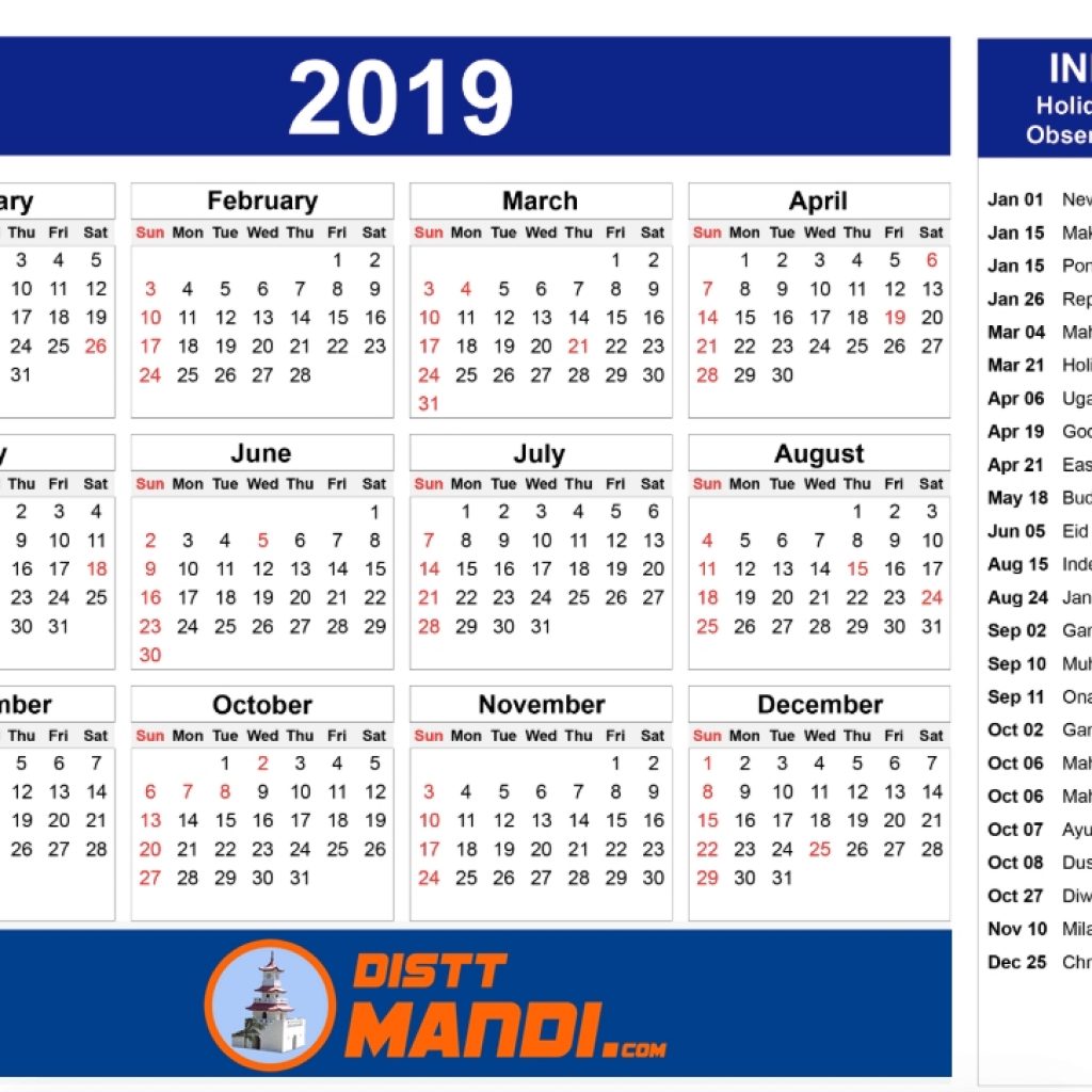 Hp Government Holidays Calendar 2019 | Holiday Calendar