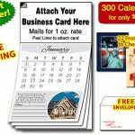 Magnet Business Card Calendar, Custom Refrigerator Magnets