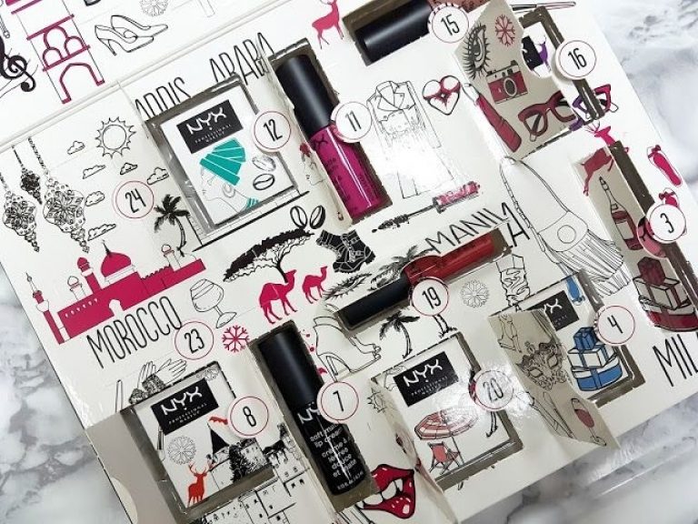 Nyx Wanderlust Advent Calendar - Review And Swatches | Nyx