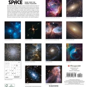 Space: Views From The Hubble Telescope 2021 Wall Calendar