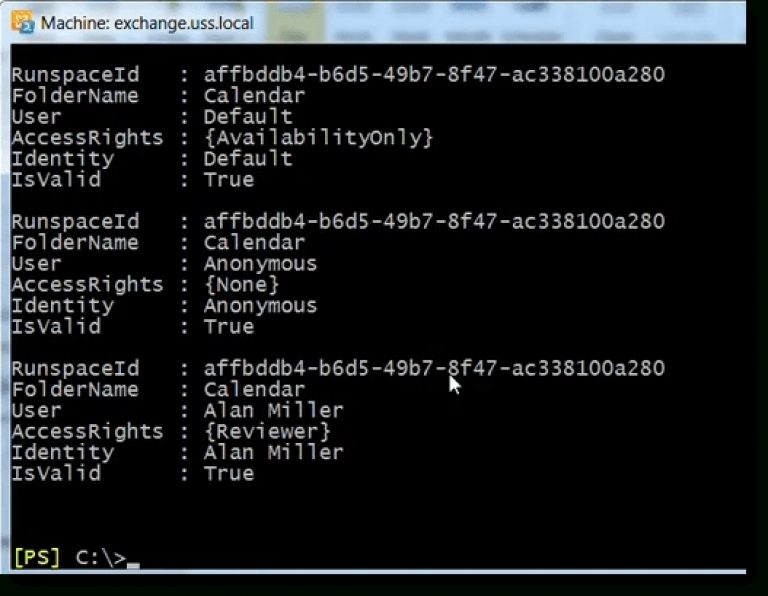 Using Powershell To Manage Mailbox Folder Permissions In