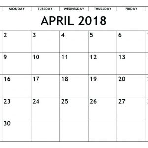 11X17 Calendar Template Word