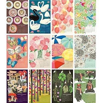 2015 Paper Source Wall Art Calendar- Such Pretty Pages