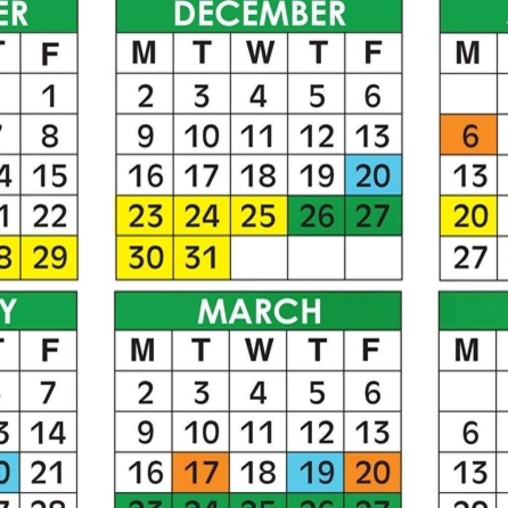 Broward County Public Schools Official 2019/2020 Calendar