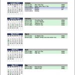 Create A Yearly Calendar Of Events With Holidays, Birthdays