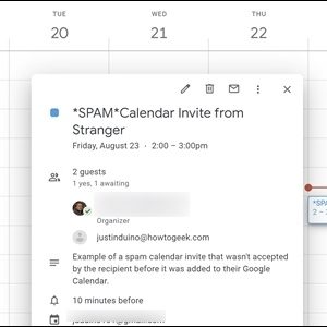 How To Stop Spammers From Attacking Your Google Calendar