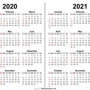 2020 2021 Calendar | Календарь, Дневник