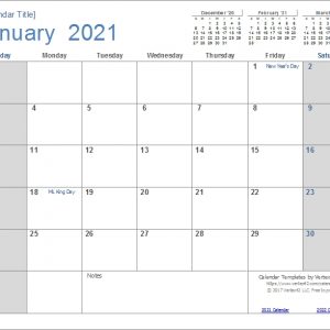 2021 Calendar Templates And Images